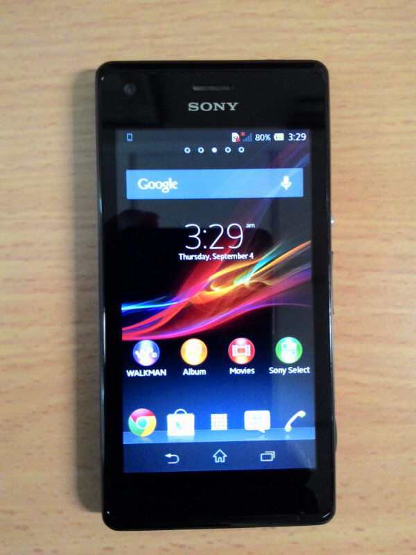 Jual Sony Xperia M C1905 (Single) Black