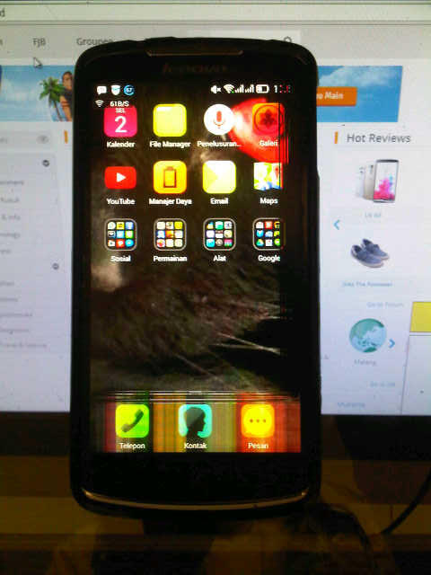 WTS LEnovo S920 full set Minus LCD rusak, garansi okeshop