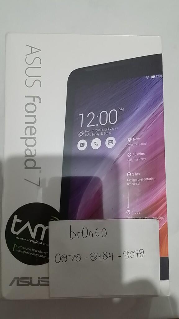 ASUS FONEPAD FE170CG BLACK - BNIB - TAM - MASUK GAN