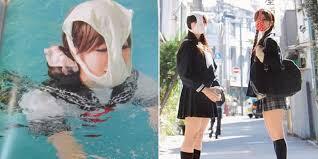 Trend Fashion Gila di Jepang, Celana Dalam Dipakai di Wajah!