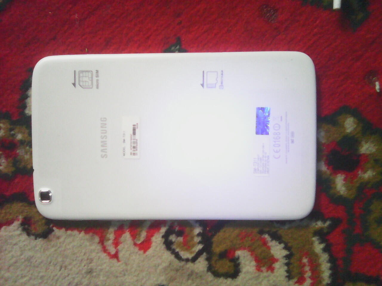 Samsung Galaxy Tab 3 - 8" T311 white mulus 95% SEIN bisa barter / Tuker Tambah