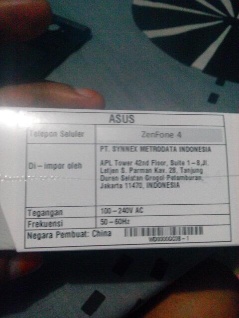 BNOB / New ASUS Zenfone 4 A400CG 1600Mah Garansi Metrodata/Resmi Rekber OKE
