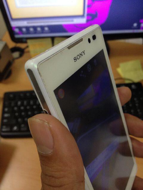 xperia c, white, masih garansi