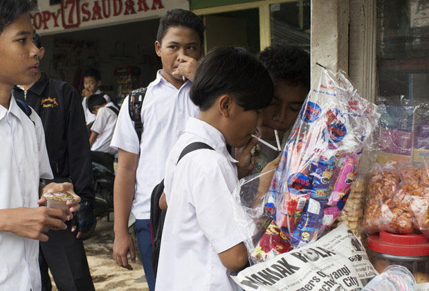 Potret pengaruh rokok di kalangan anak-anak Indonesia