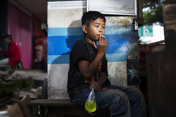 Potret pengaruh rokok di kalangan anak-anak Indonesia