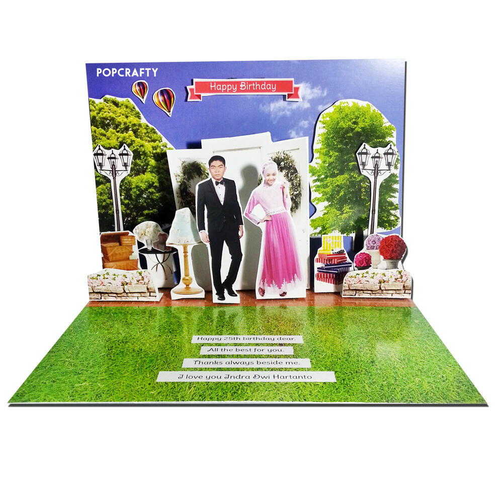 CUSTOM POP UP CARD & FRAME