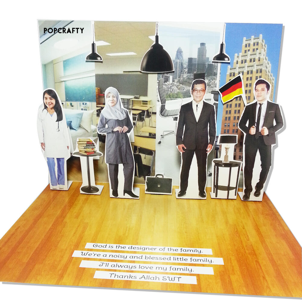 CUSTOM POP UP CARD & FRAME