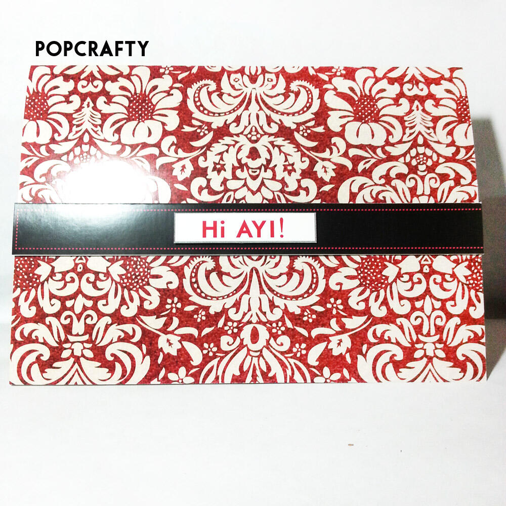 CUSTOM POP UP CARD & FRAME