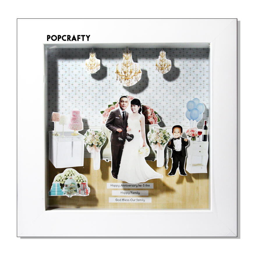 CUSTOM POP UP CARD & FRAME