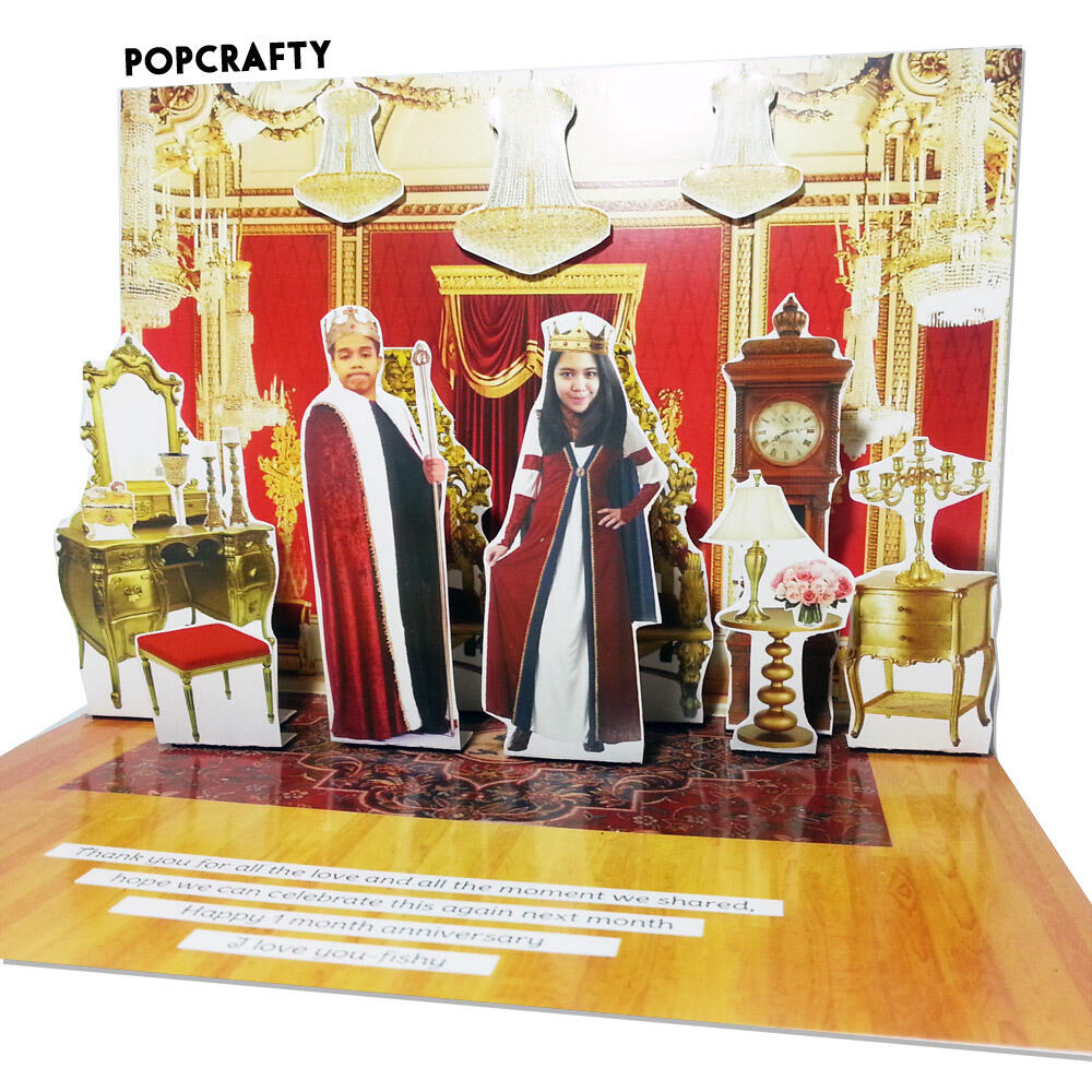 CUSTOM POP UP CARD & FRAME