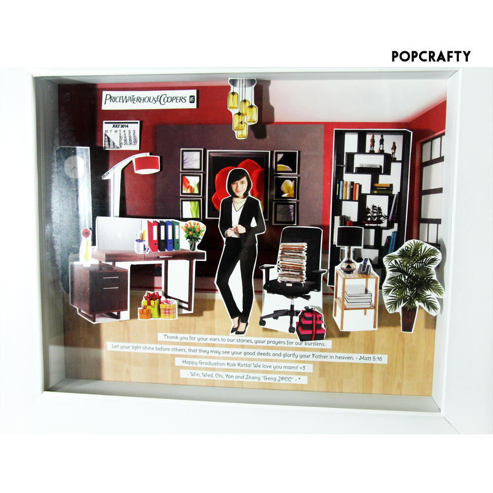 CUSTOM POP UP CARD & FRAME