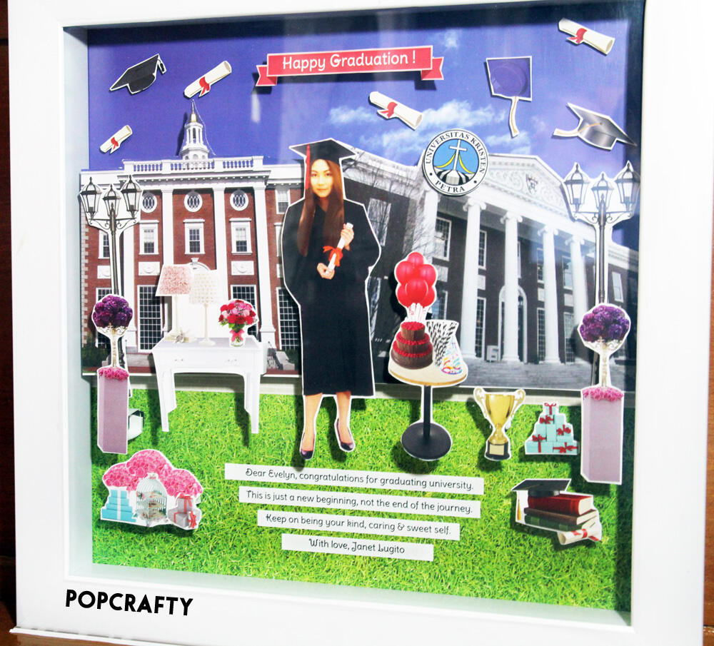 CUSTOM POP UP CARD & FRAME