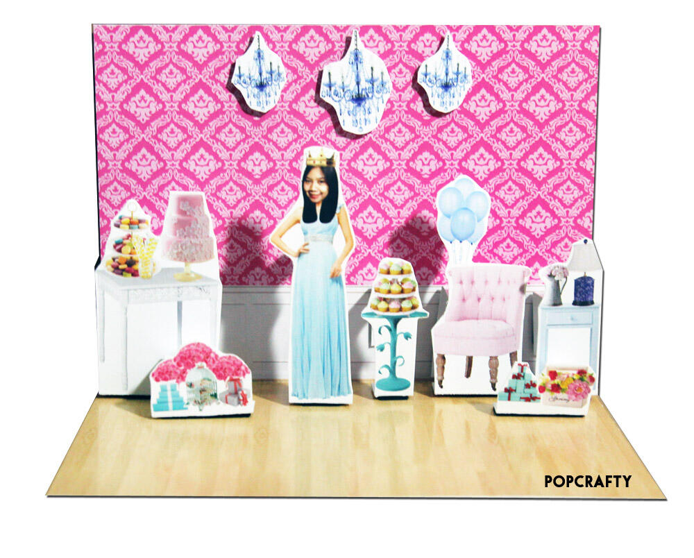 CUSTOM POP UP CARD & FRAME