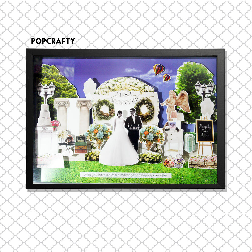 CUSTOM POP UP CARD & FRAME