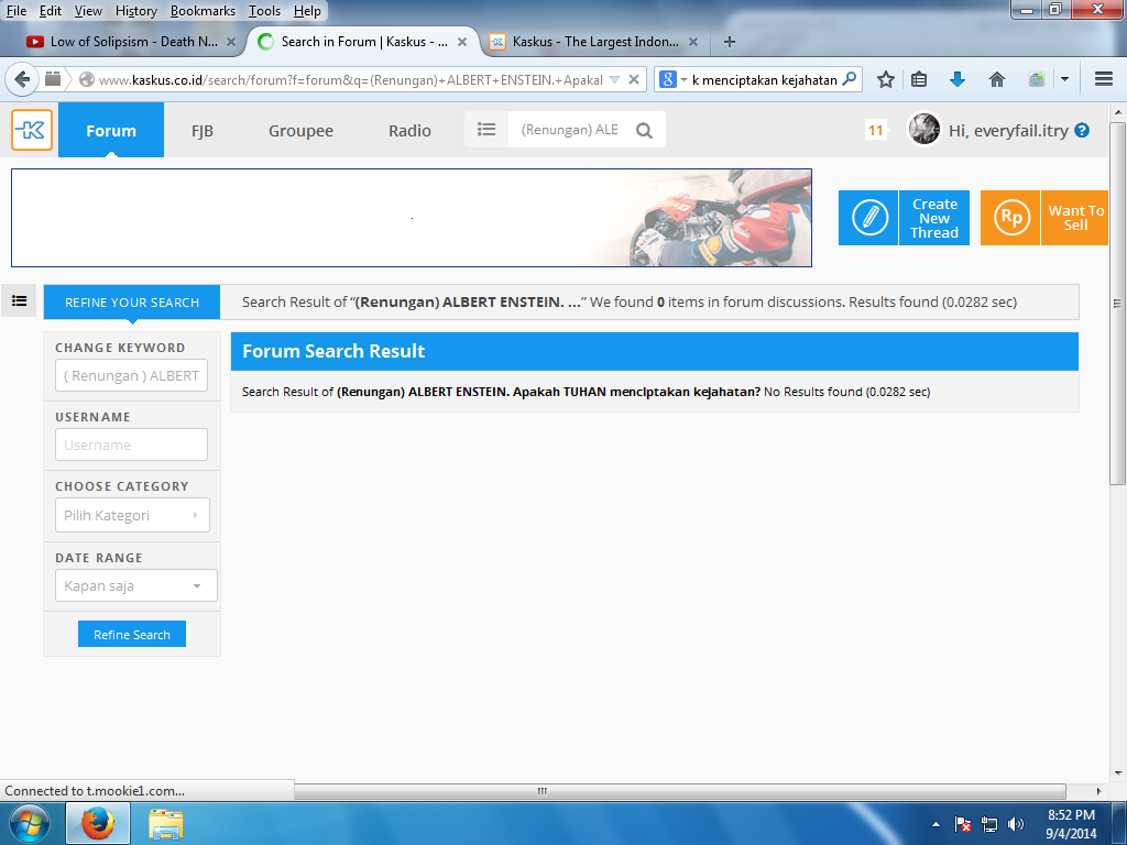 Renungan , Tuhan tidak pernah membuat kejahatan
