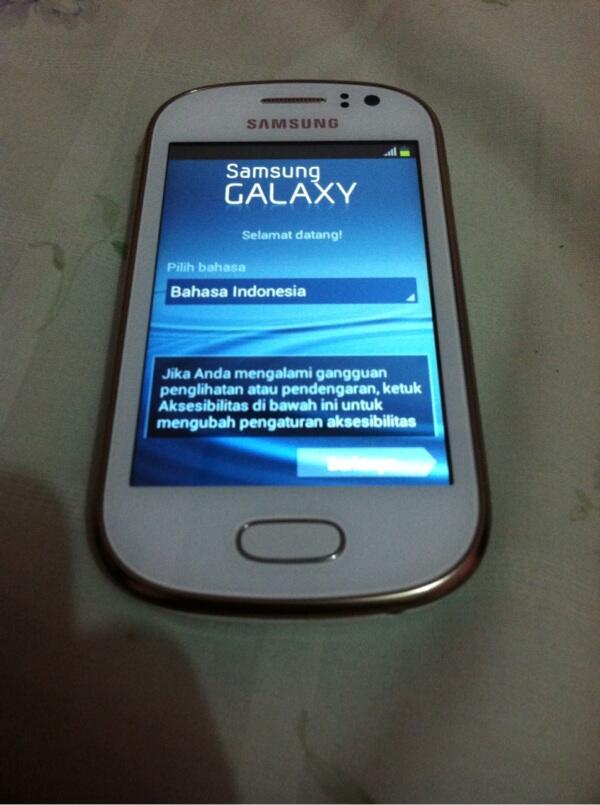 For sale Samsung Galaxy Fame White BNOB - SEMARANG