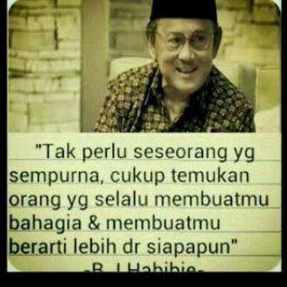 kata cinta Habibie untuk Ainun