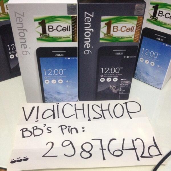NEW Zenfone 6 Ram 2GB internal 16GB 100% AUTHENTIC/ORI garansi 1 tahun