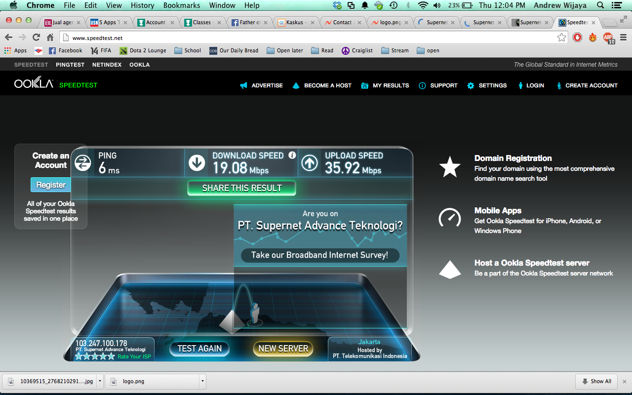 Fastest Internet tercepat Provider ISP in Bandung
