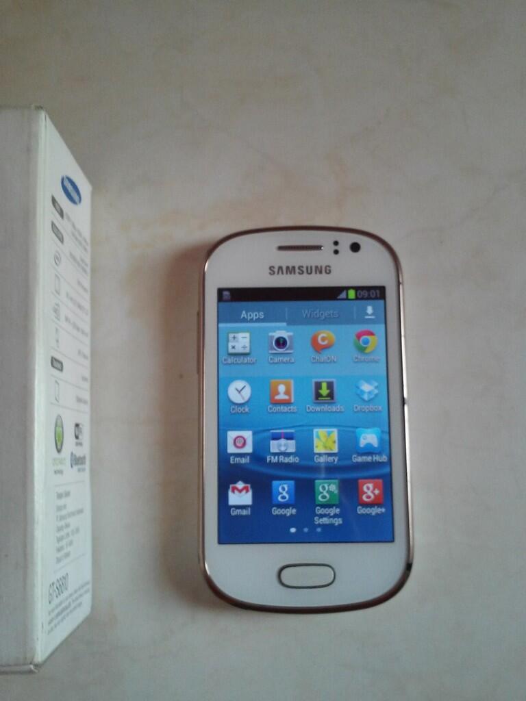 JUAL HP Samsung Galaxy Fame S6810 White Solo Area