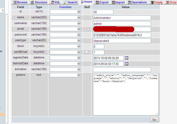 &#91;ASK&#93; Menu Control Panel Adimistrator Joomla 1.5 Hilang