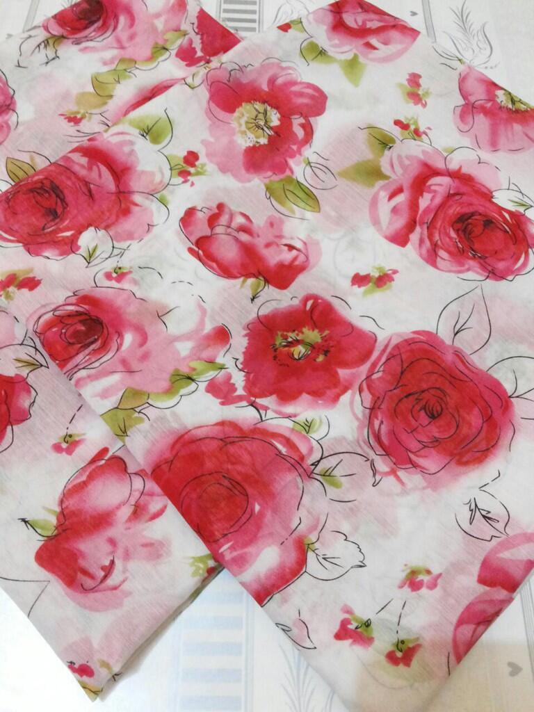 WTS PASHMINA / LONG SHAWL /PERSEGI SPECIALIST COTTON SILK KOREA MURAH