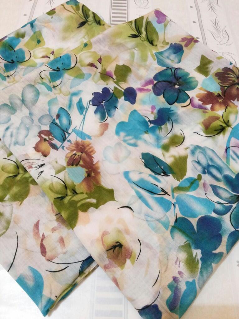 WTS PASHMINA / LONG SHAWL /PERSEGI SPECIALIST COTTON SILK KOREA MURAH