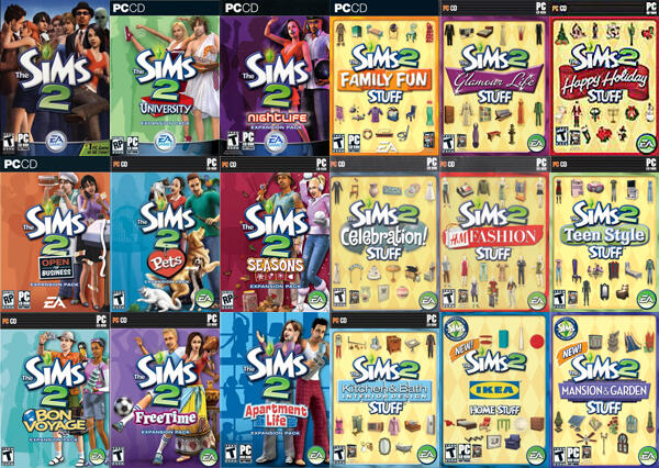 sims 4 all expansion packs download free