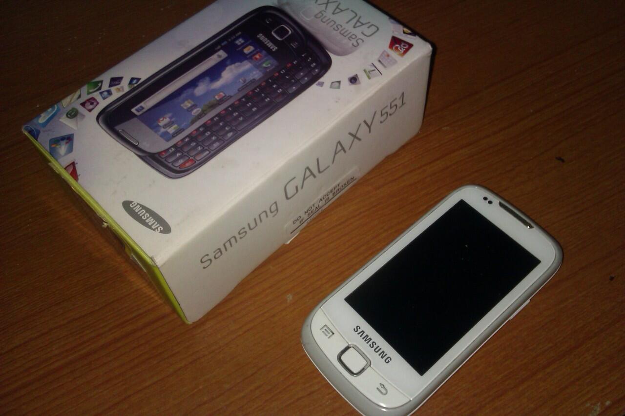 samsung galaxy 551 gt-i5510 aka callisto bandung