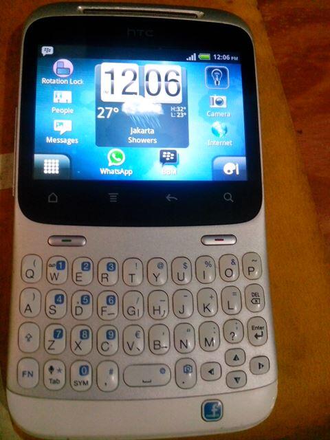 Htc Chacha white cantik langka bandung