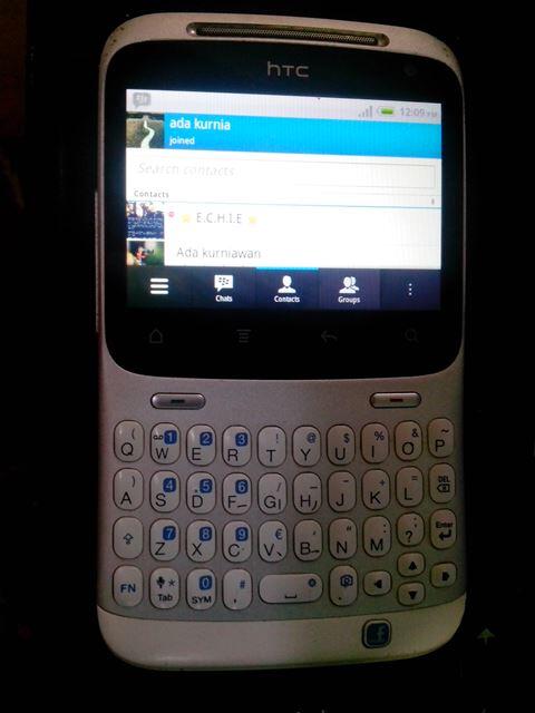 Htc Chacha white cantik langka bandung