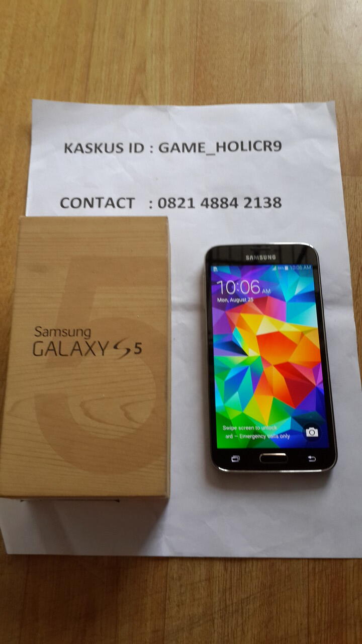 Galaxy S5 Black Jual Kilat Harga Galau