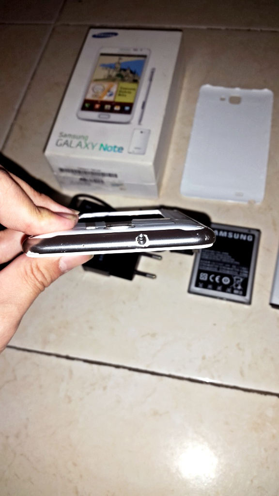 Di jual samsung galaxy note 1 putih
