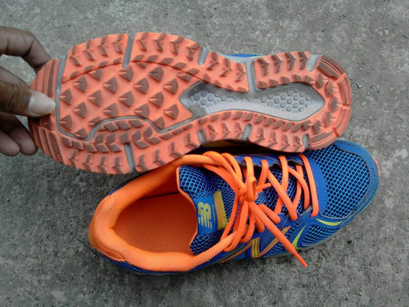 Jual New Balance trail run Size 42