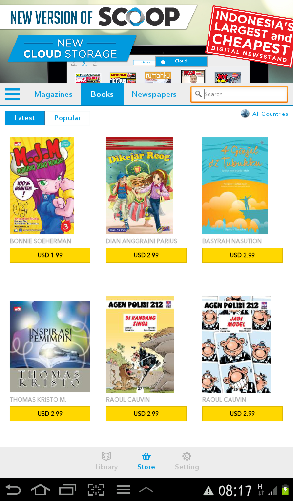 Review E-BOOK Store : Ayo beli e-book yang legal!