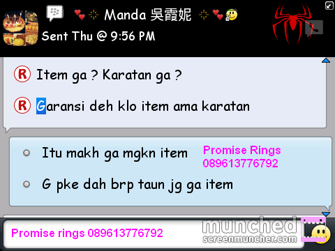 .::. Testimonial Promiserings .::.