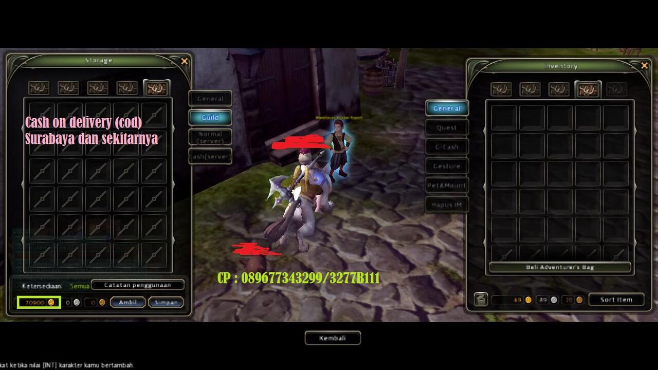 JUAL GOLD DRAGON NEST INA COD SURABAYA/MLG ALTHEA