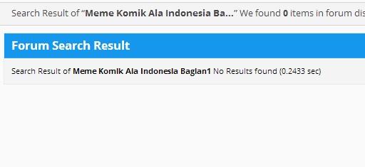 Meme Komik Ala Indonesia Bagian1