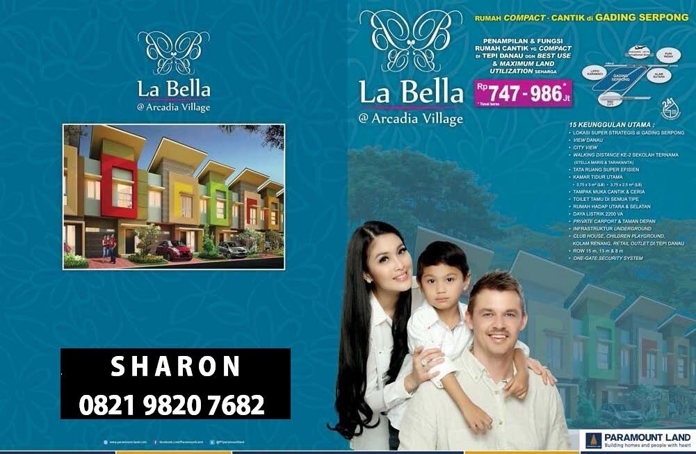 Rumah CanTik Lage Neh PLus TerjangKau : LaBella @Arcadia Village di Gading Serpong