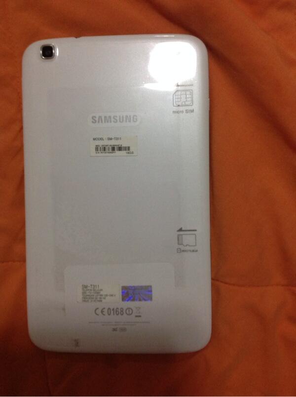 Samsung galaxy tab3 8in SM-t311,,Like new hrga seken brg istimewaaaaa