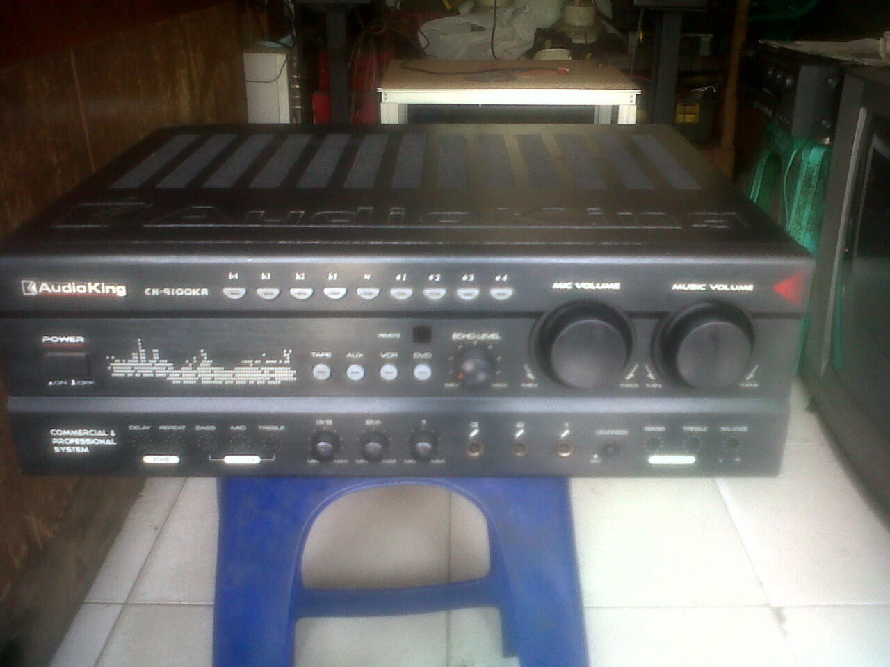 Terjual amplifier mixer karaoke AUDIO KING KASKUS