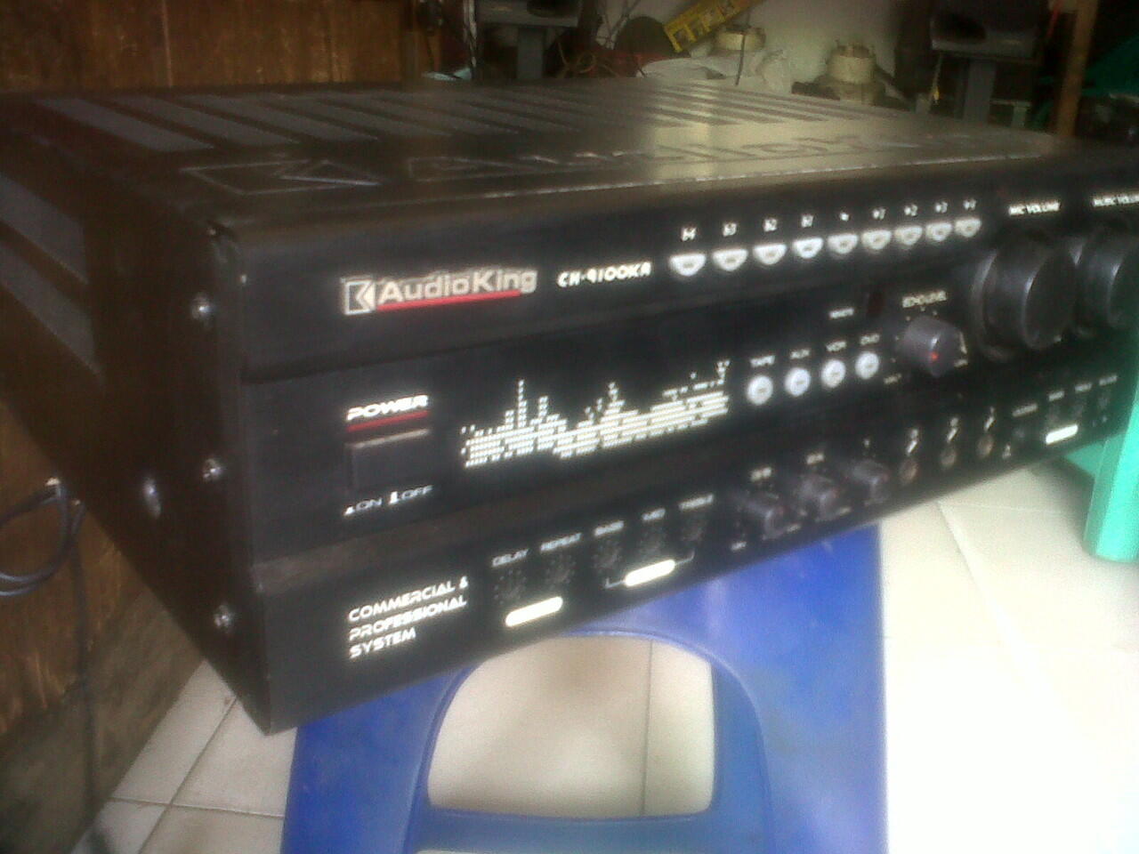 Terjual amplifier mixer karaoke AUDIO KING KASKUS