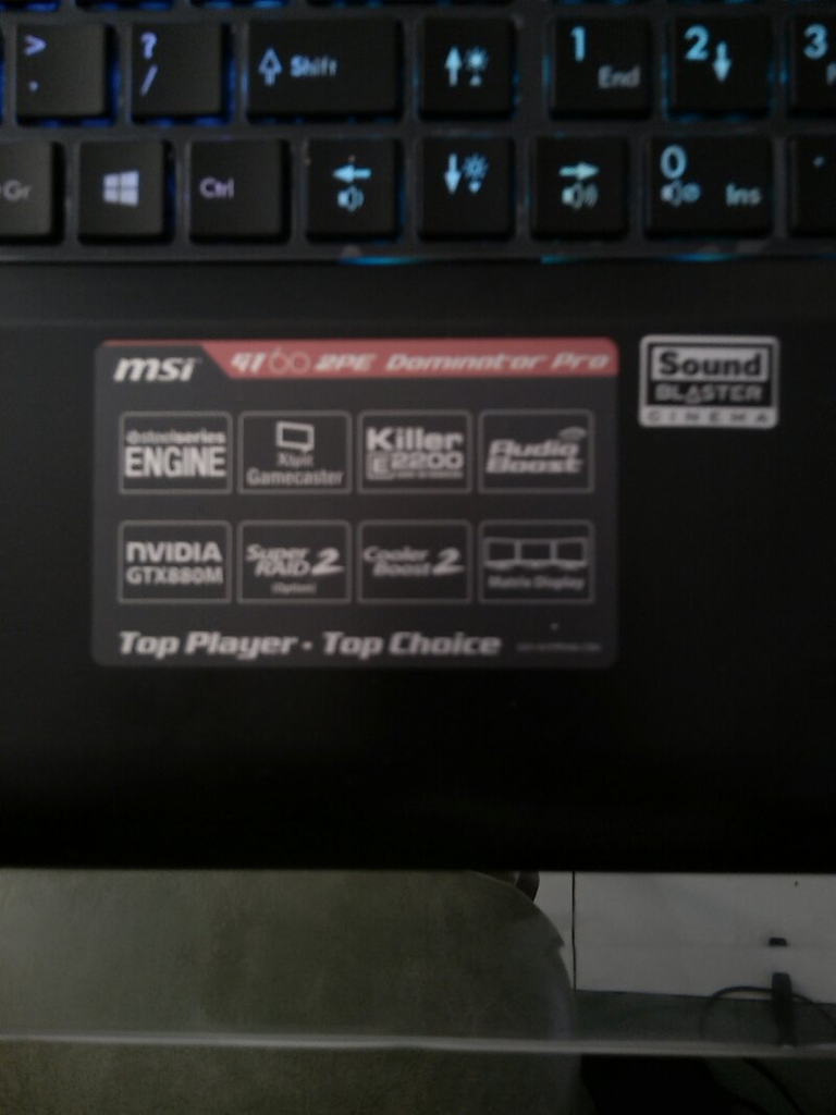 WTS NOTEBOOK GAMING GAHAAR! MSI GT60 - 2PE Dominator Pro-Geforce GTX880 GTX 880!