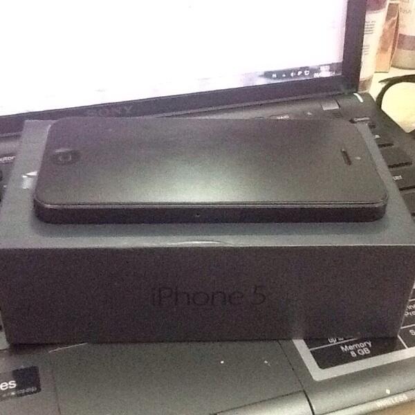 Iphone 5 32gb Black / Hitam fu Bdg