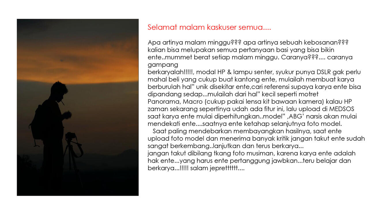 HASIL KARYA TS...MANA KARYAMU???