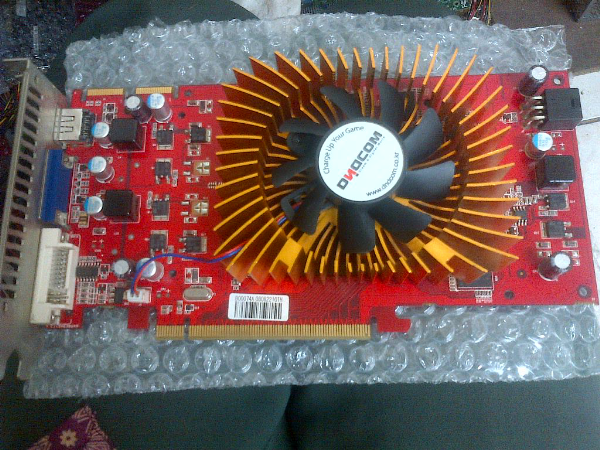 JUAL VGA CARD HD3850 SUPER PCI-EX 512MB 256BIT DDR2 CRT HDMI DVI NORMAL