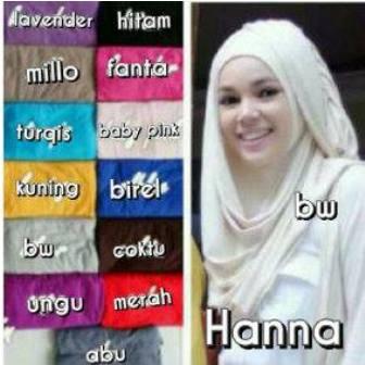 Jilbab Instant Hanna CHSI Murah Berkualitas