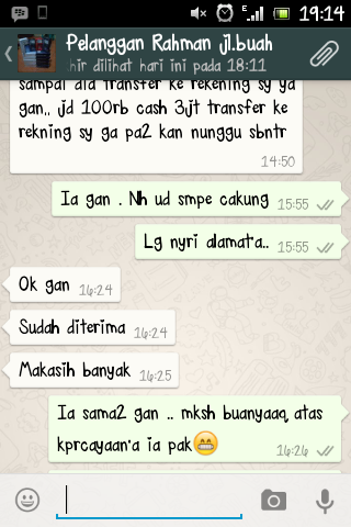 Kumpulan testi KurirKita | jasa kurir
Delivery | COD | Jabodetabek