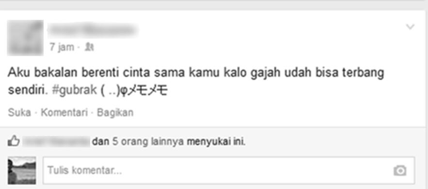 LOVE IN FACEBOOK
