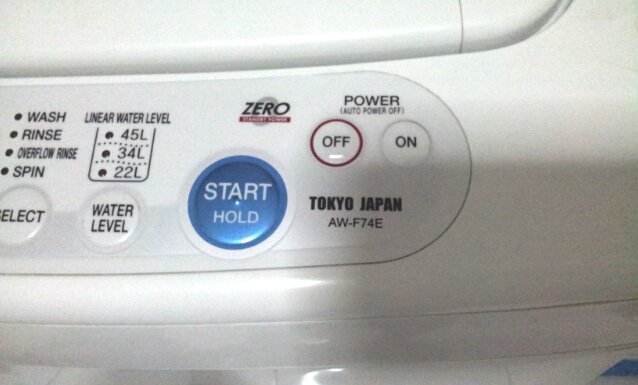 Mesin Cuci Toshiba Full Auto 7KG (AW-F74E) - Baru Dipakai 5x!!